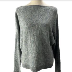 French-connection Women's Grey and Green Jumper